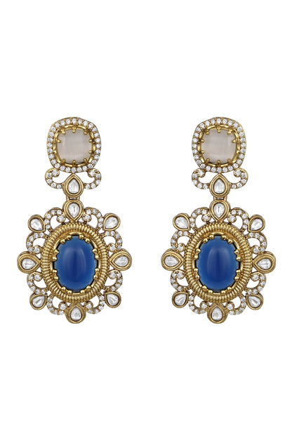 Kundan Polki Necklace Set 