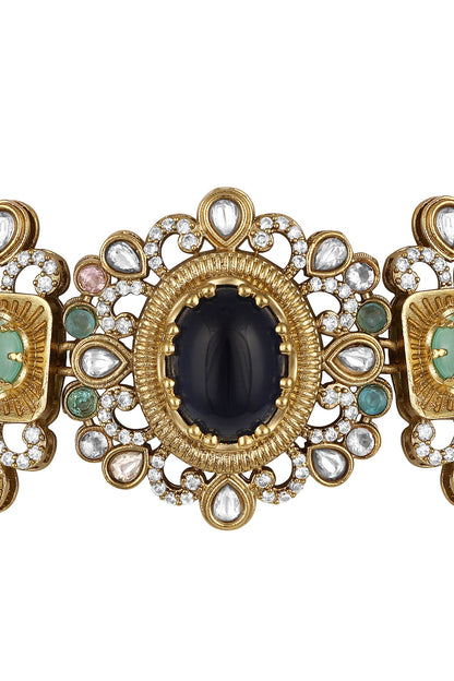 Kundan Polki Necklace Set 