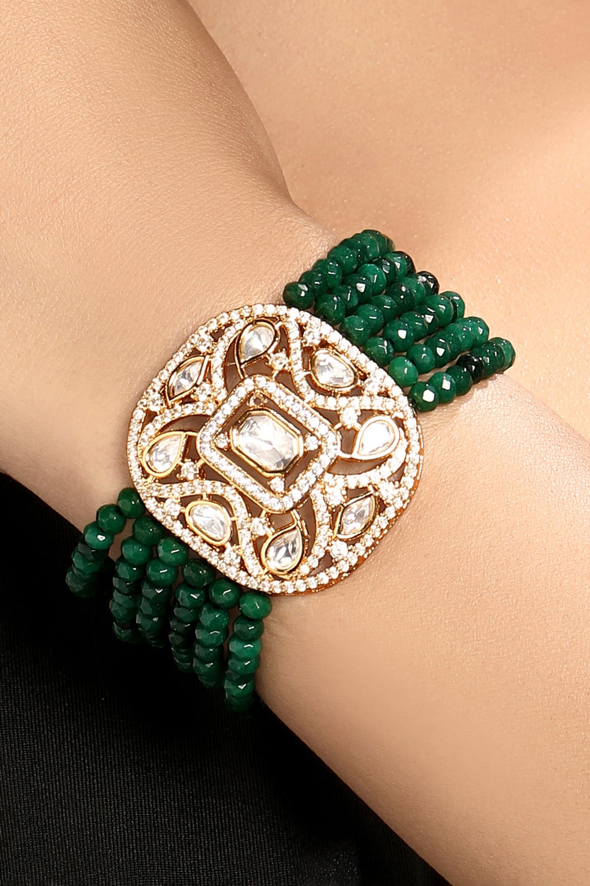 Kundan Polki Bracelet 