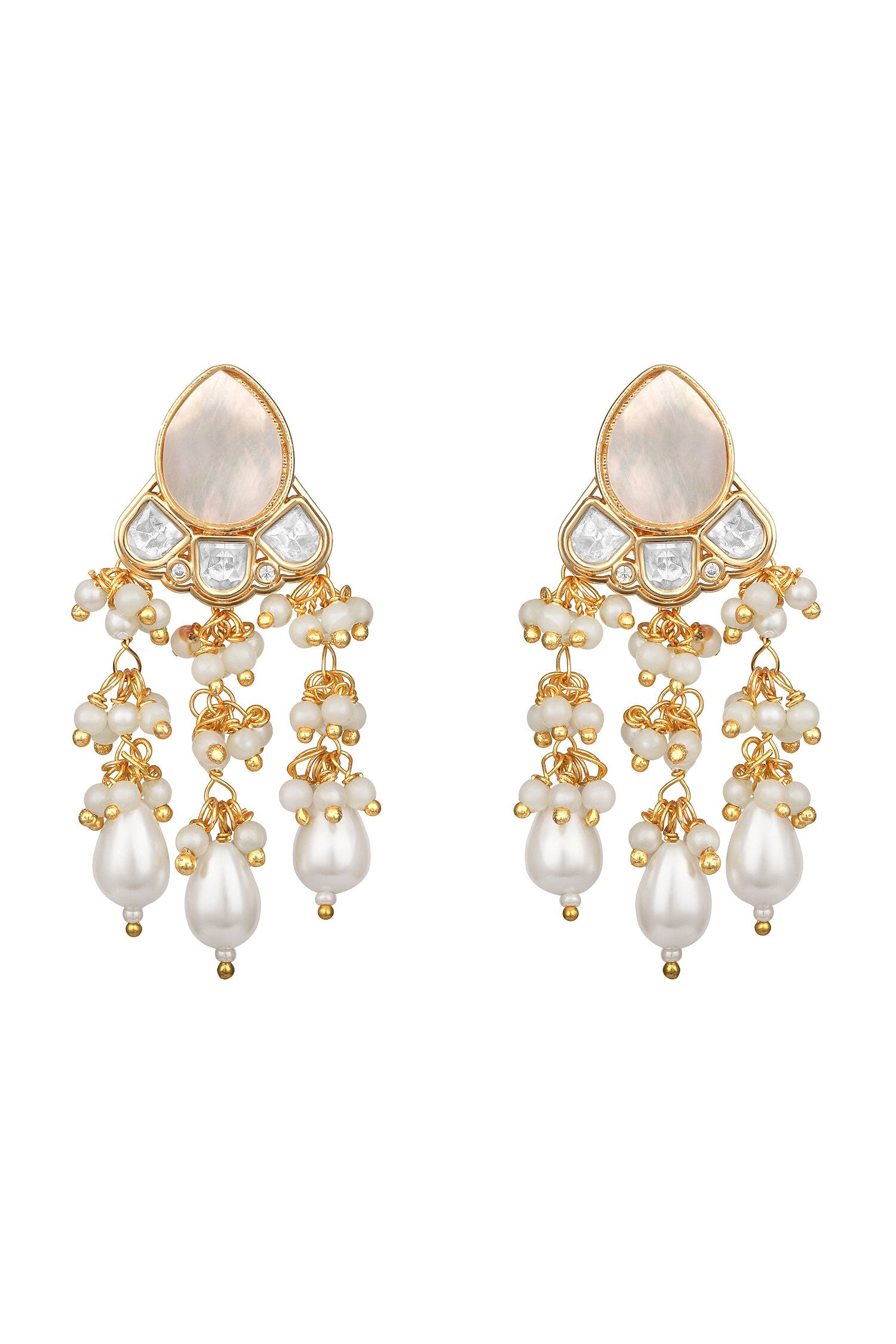 Shell Pearl Earrings 