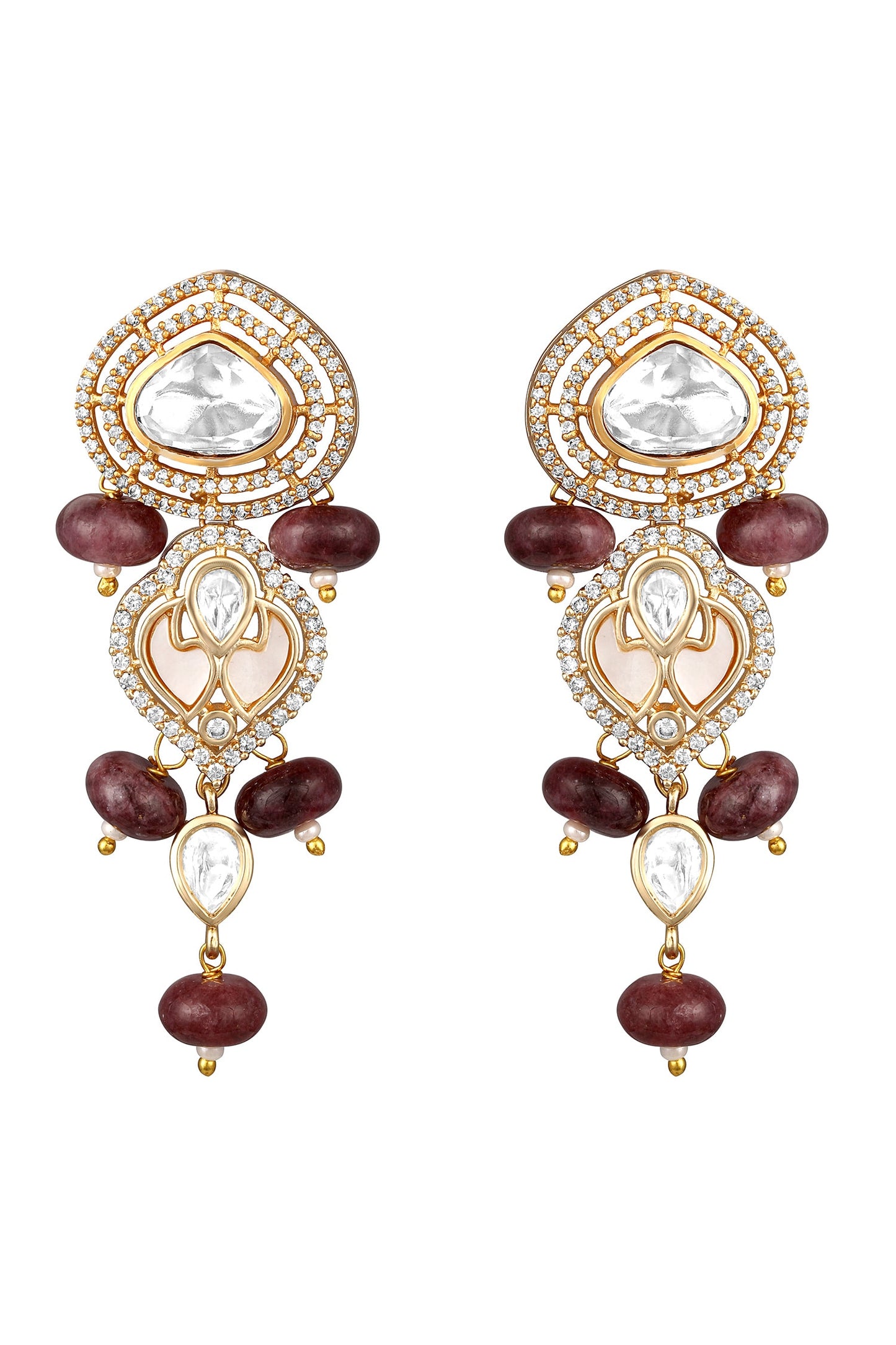 Kundan Polki Earrings 