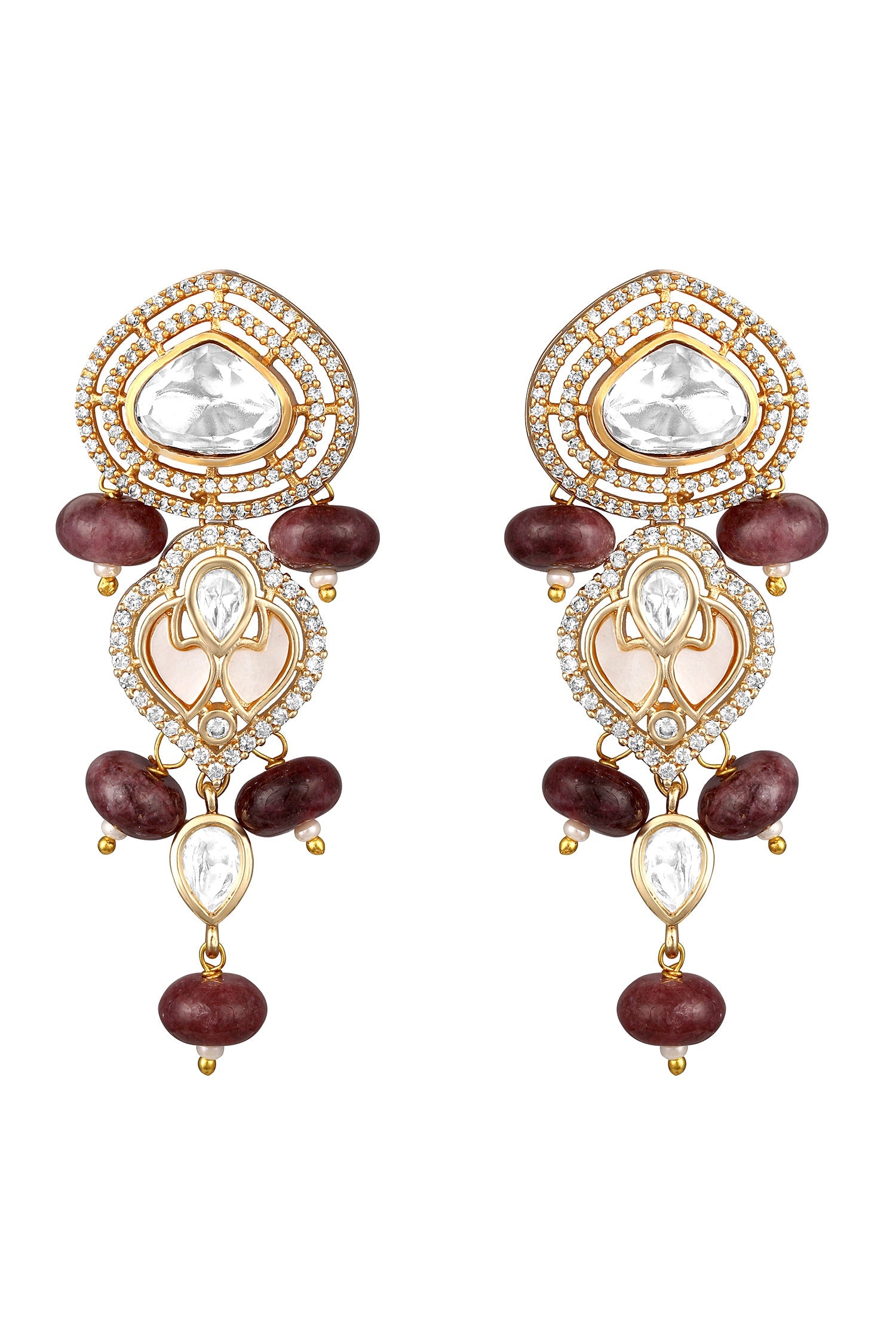 Kundan Polki Earrings 