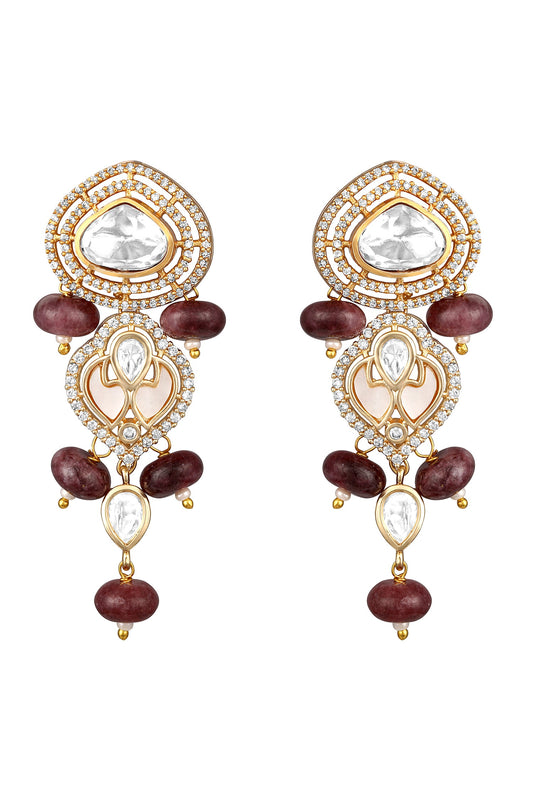 Kundan Polki Earrings 