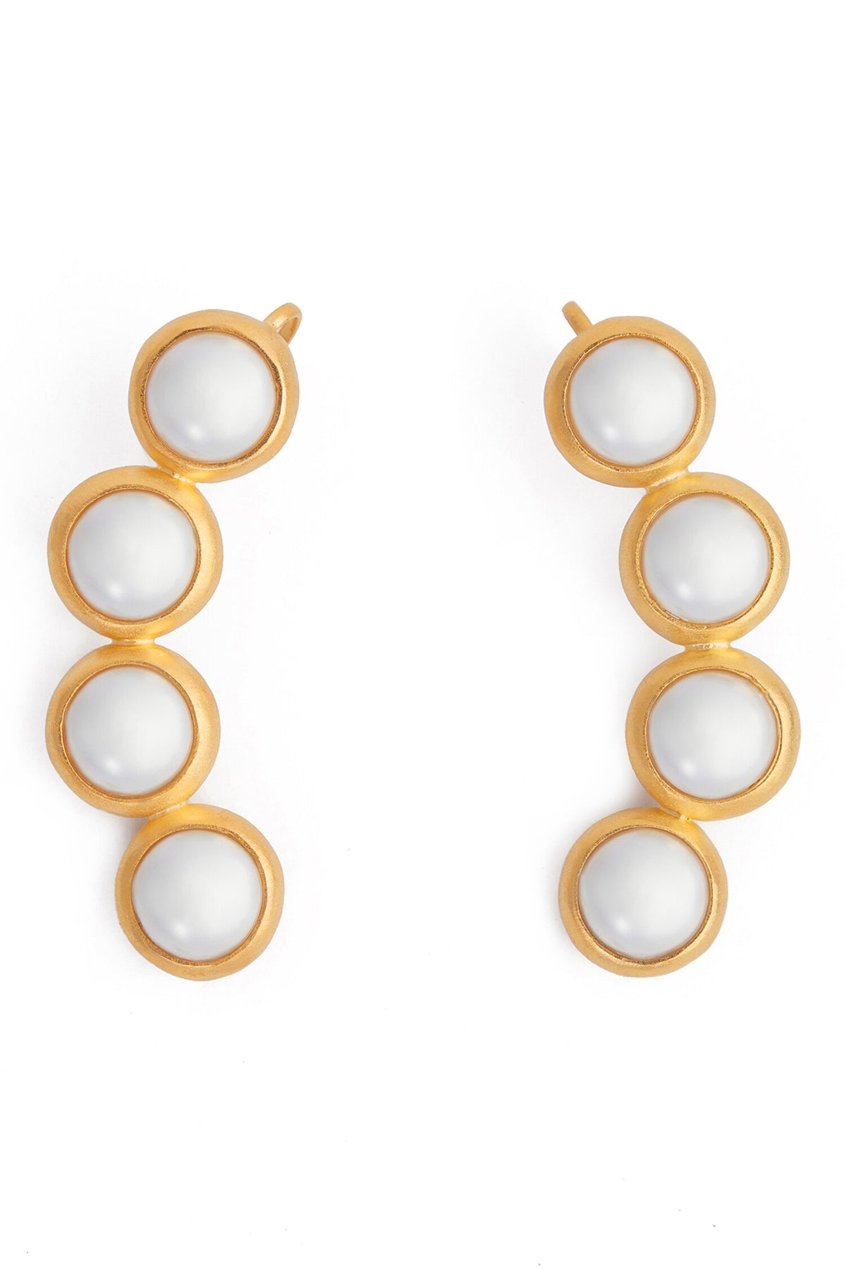 Baroque Pearl Pair Of Ear Cuffs 