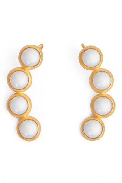 Baroque Pearl Pair Of Ear Cuffs 