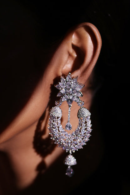 Prism Pulse Embellished Earrings 