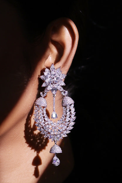 Prism Pulse Embellished Earrings 