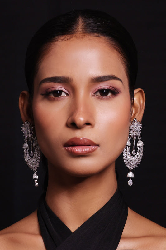 Prism Pulse Embellished Earrings 