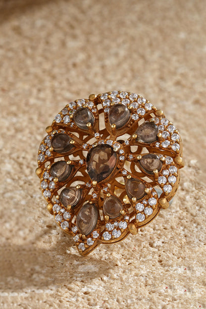 Pear Shaped Embellished Stud Earrings 