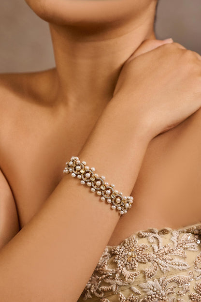 Pearl Embellished Bracelet 