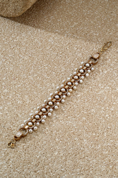 Pearl Embellished Bracelet 