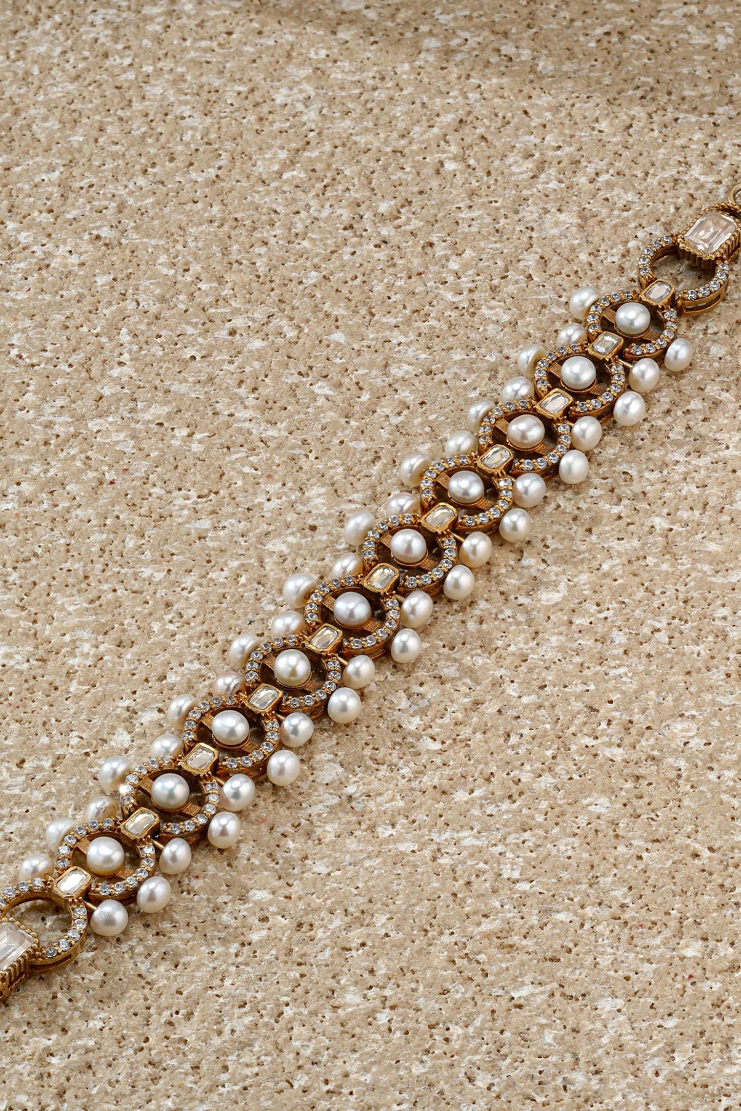 Pearl Embellished Bracelet 