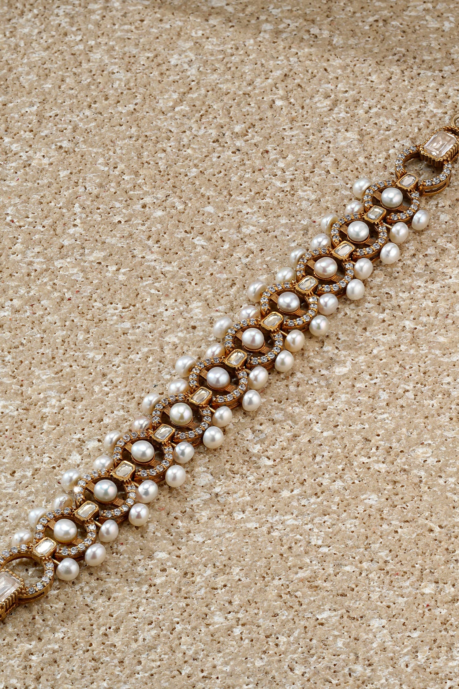 Pearl Embellished Bracelet 