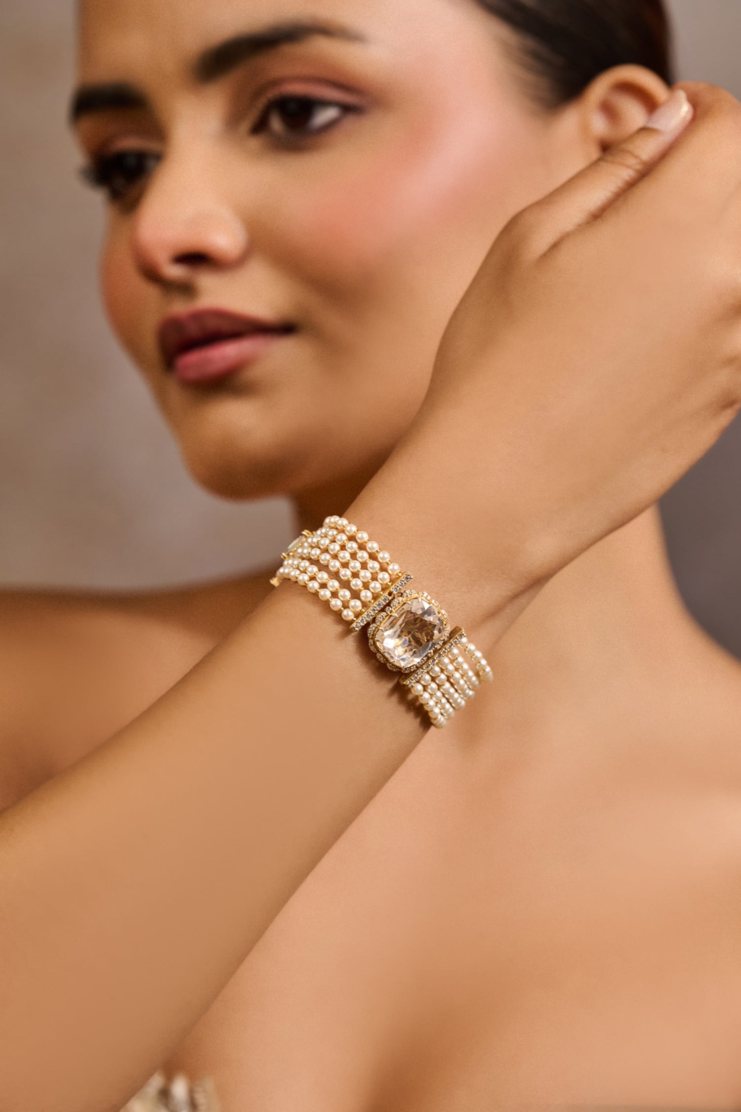 Handcrafted Embellished Bracelet 