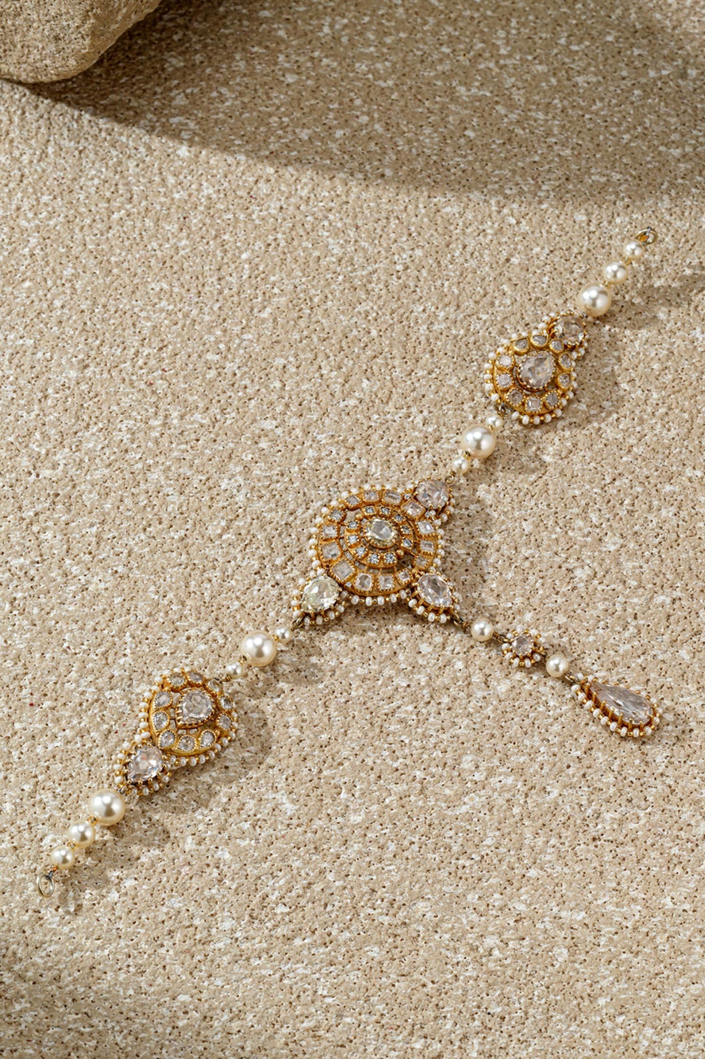 Zircon Studded Mathapatti 