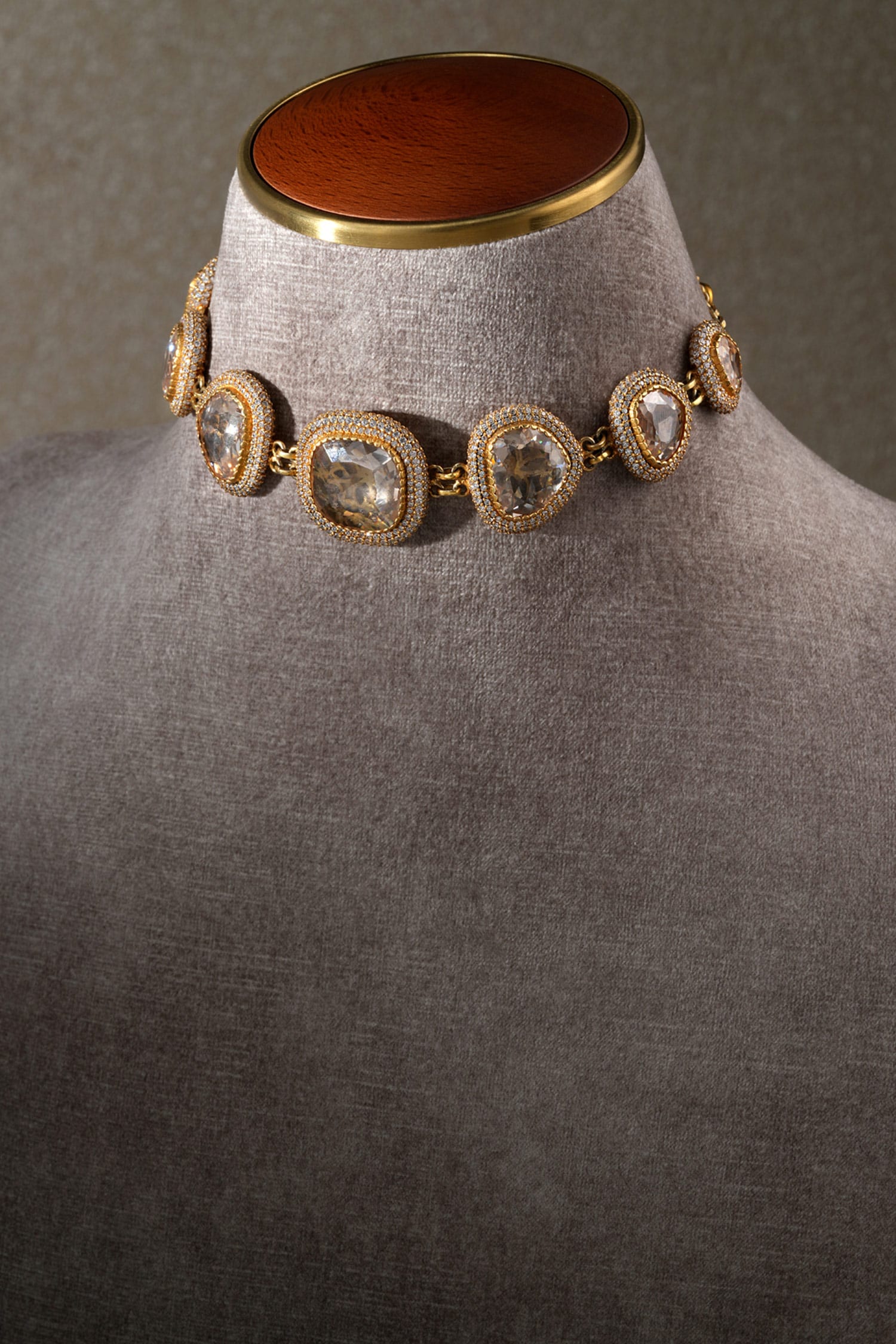 Swarovski Stone Studded Choker 