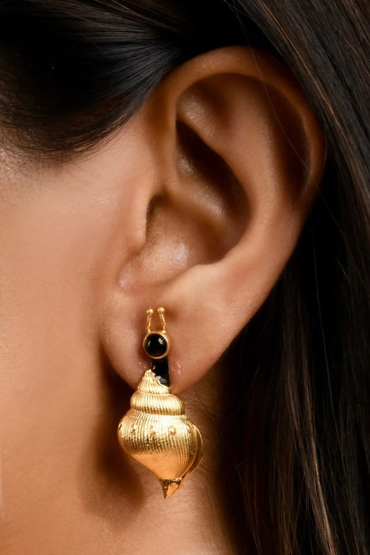 Sea Snail Earrings 