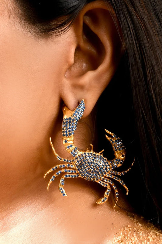 So Crabby Mismatched Earrings 