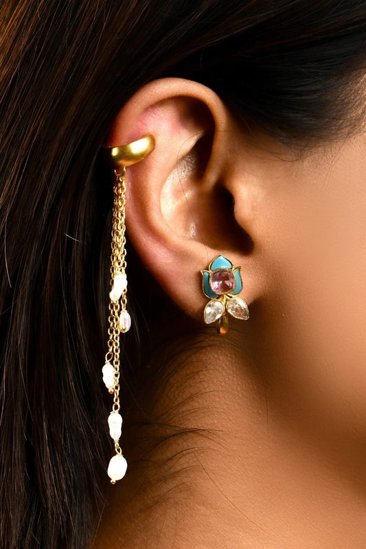 Siren Lotus Cuff - Single Pc 