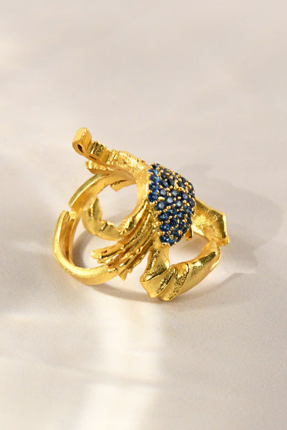 So Crabby Adjustable Ring - Single Pc 
