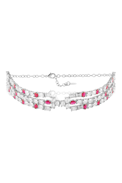 Waterfall Embellished Choker 