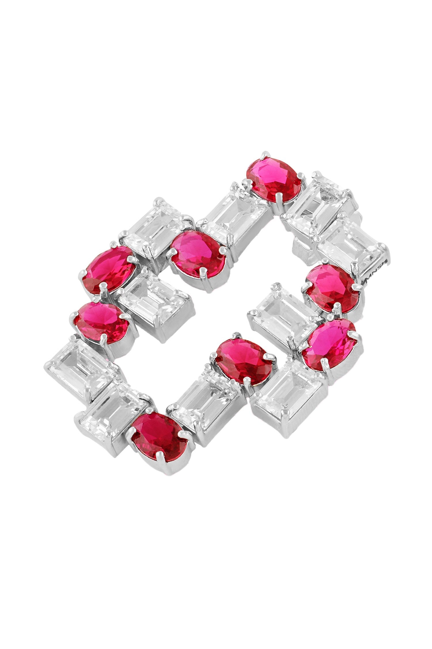 Tetris Embellished Earrings 