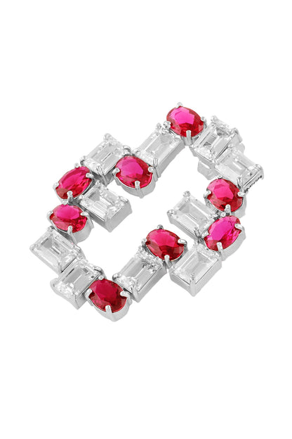 Tetris Embellished Earrings 