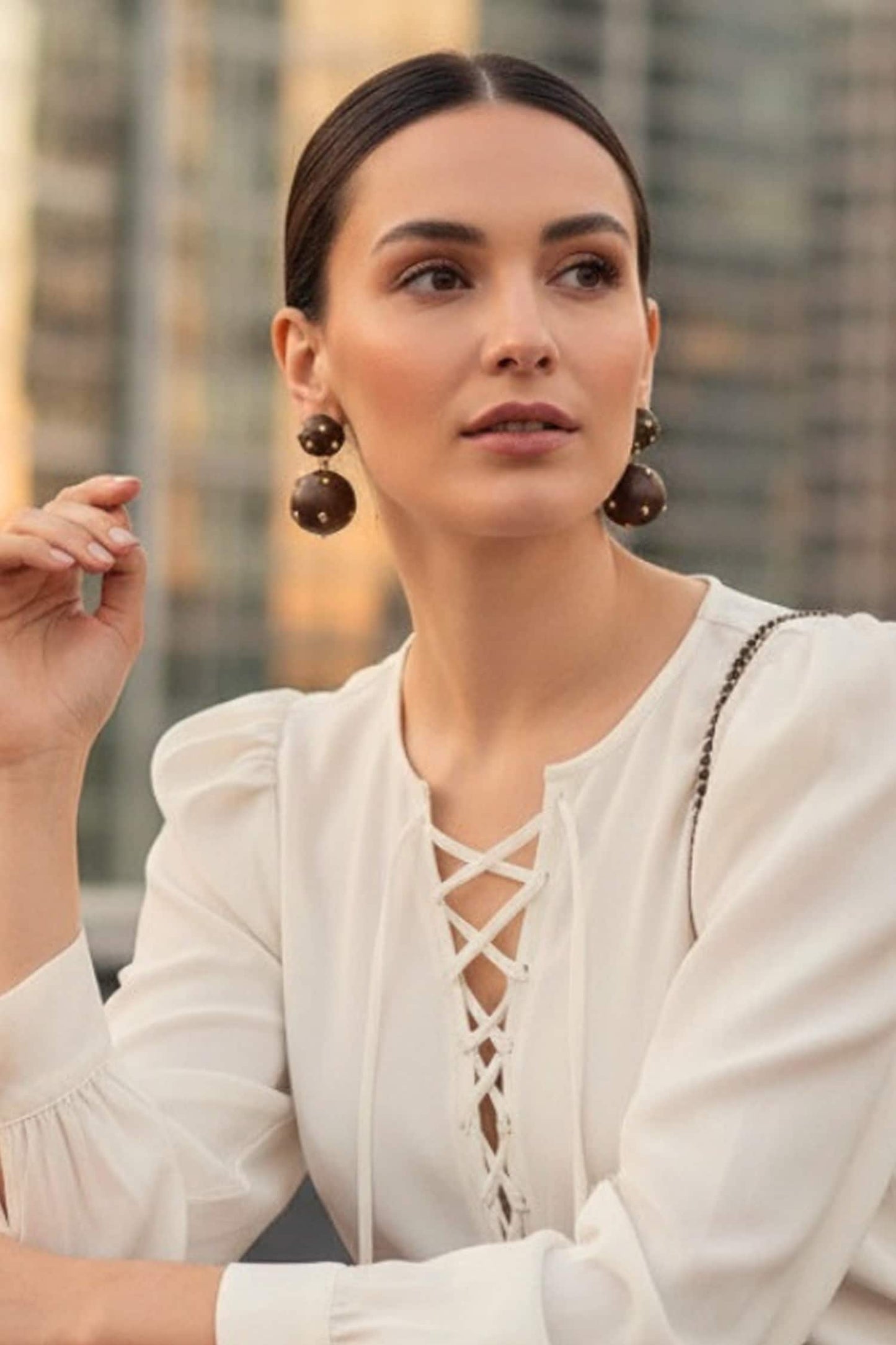 Shore Wave Embellished Drops 