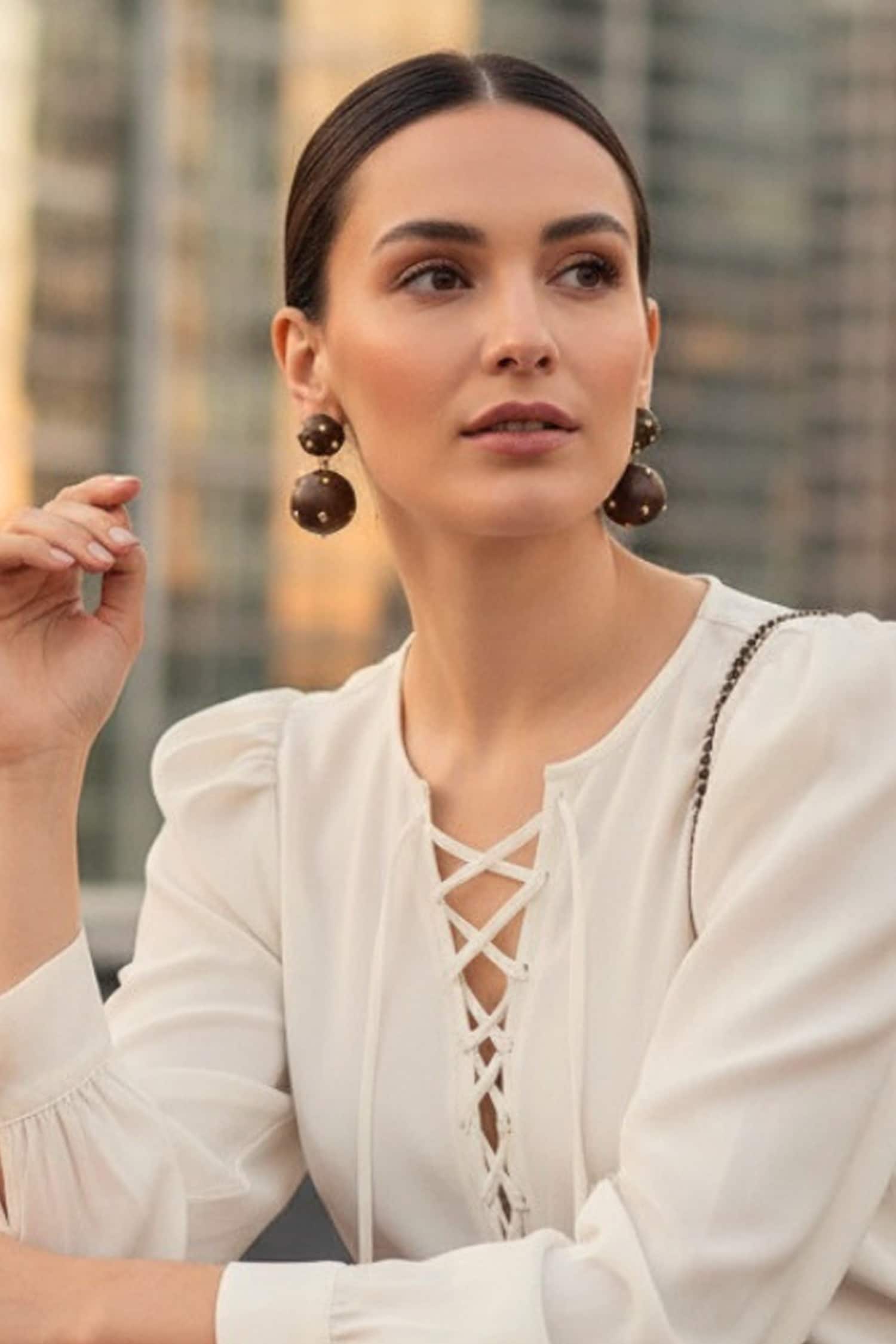 Shore Wave Embellished Drops 