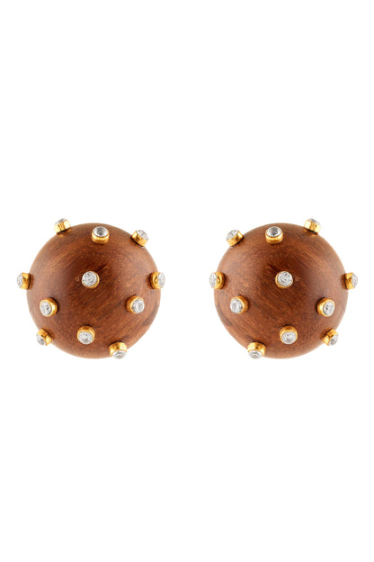Starlit Embellished Stud Earrings 