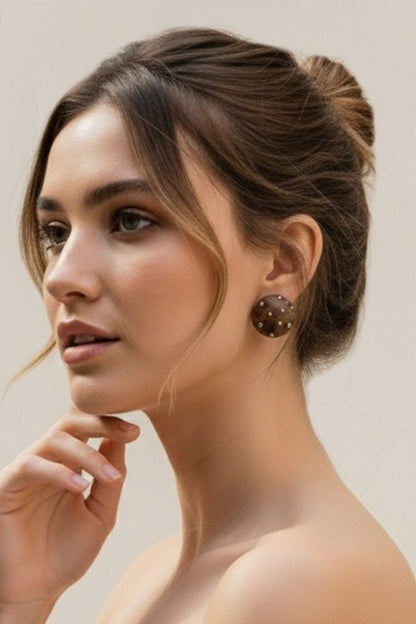 Starlit Embellished Stud Earrings 