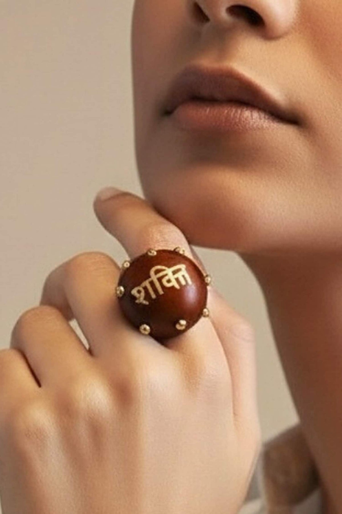 Shakti Wooden Ring 