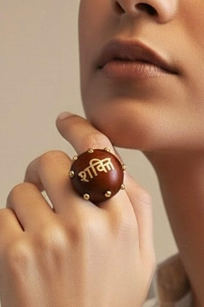 Shakti Wooden Ring 