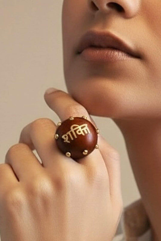 Shakti Wooden Ring 