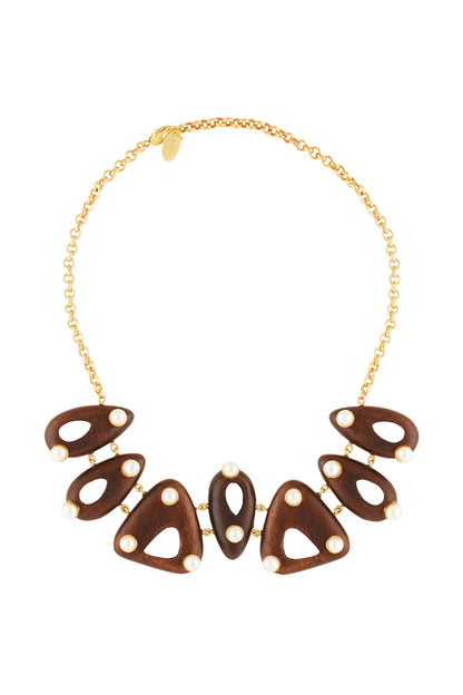 Shore Glow Embellished Choker 