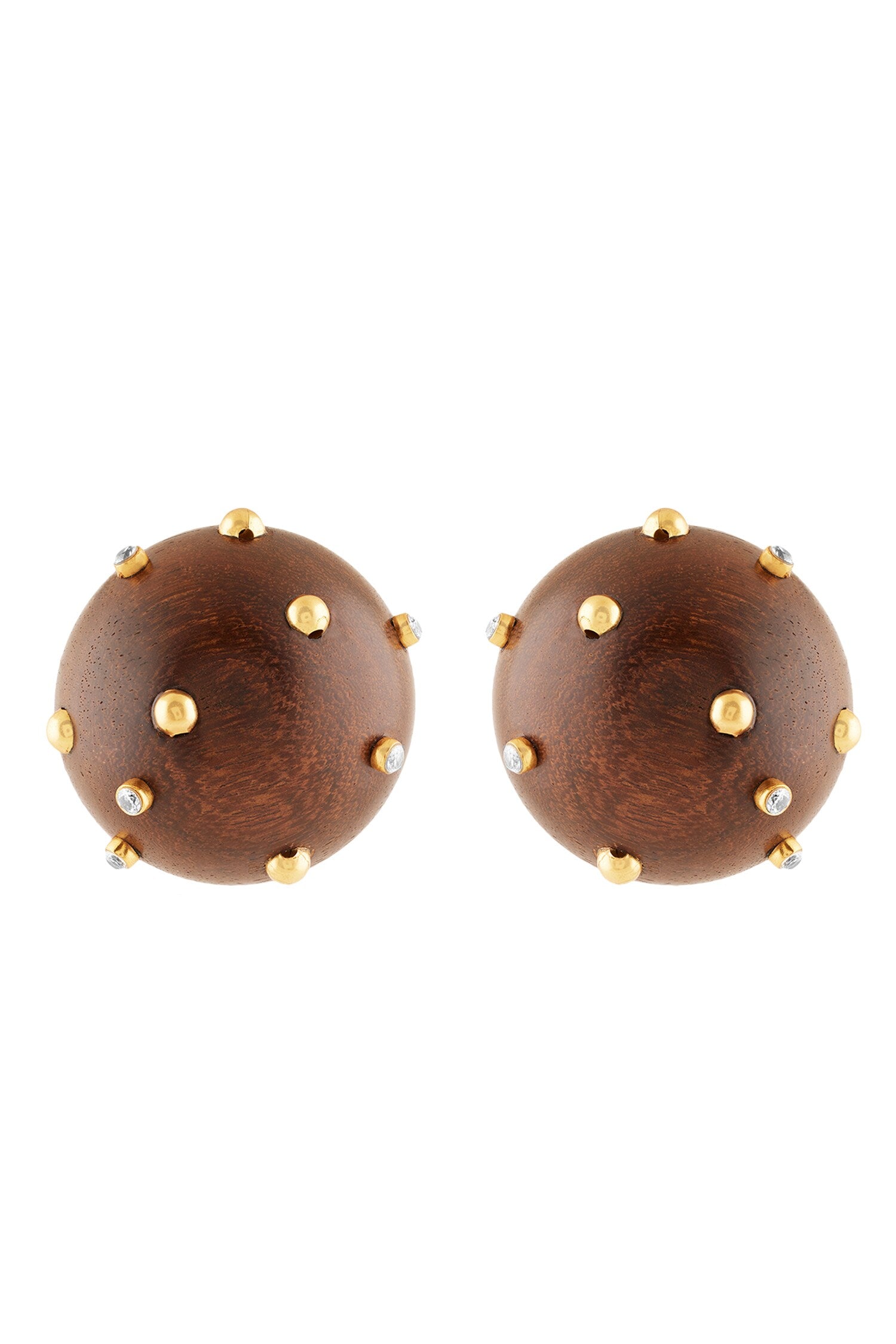 Cove Gold Ball Stud Earrings 