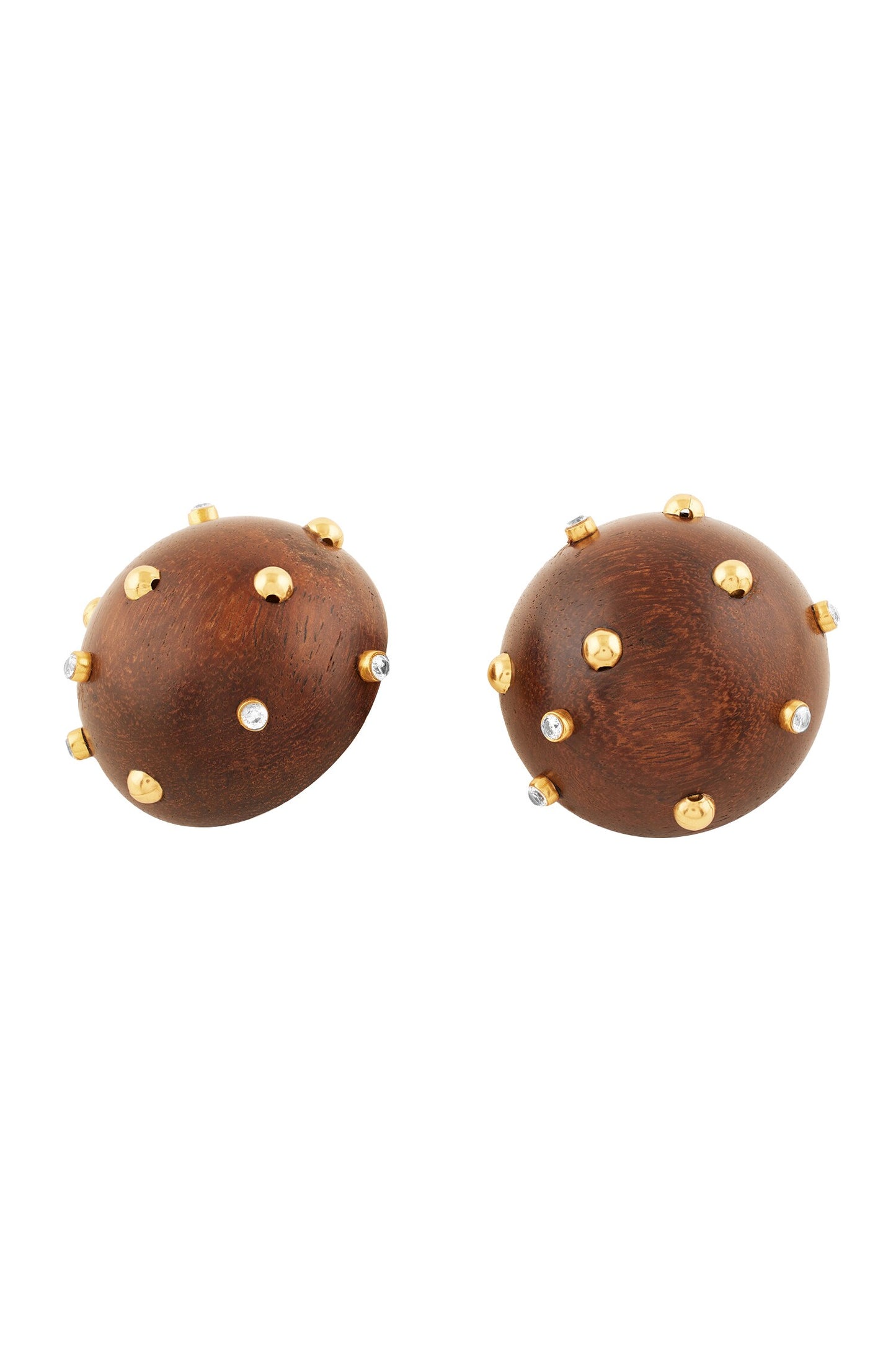 Cove Gold Ball Stud Earrings 