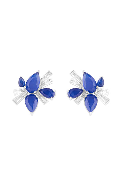 Octavia Sapphire Studs 