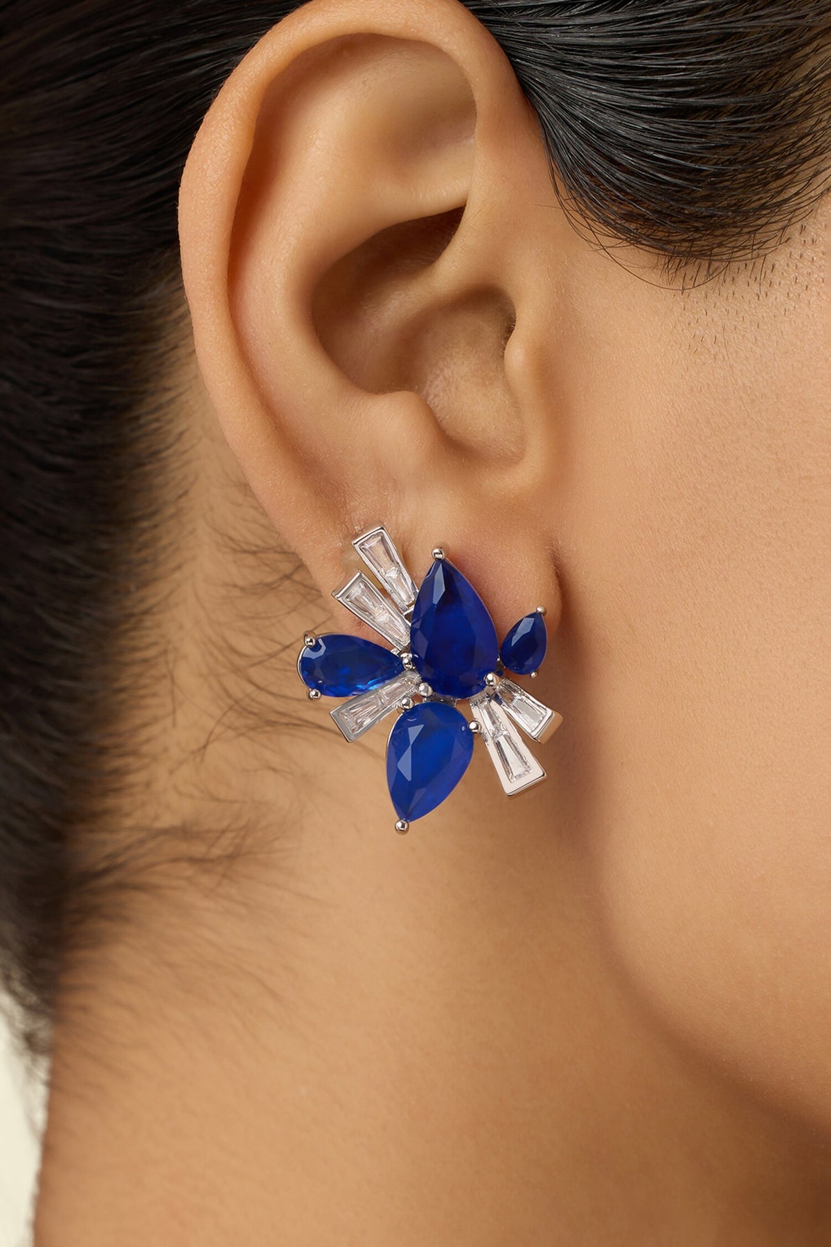 Octavia Sapphire Studs 