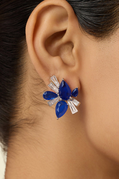 Octavia Sapphire Studs 