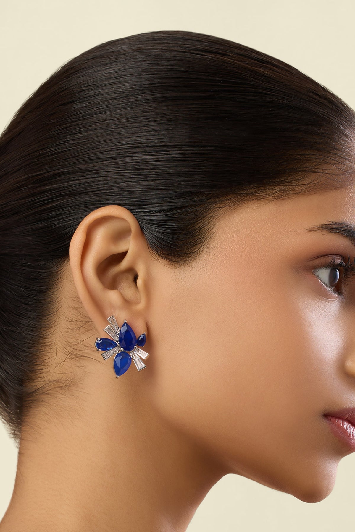 Octavia Sapphire Studs 