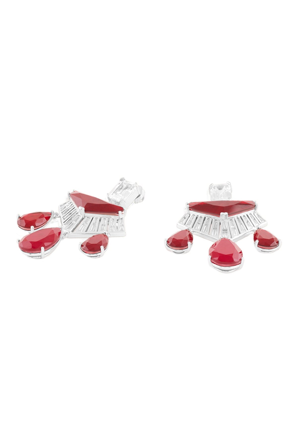Angulaire Ruby Danglers 