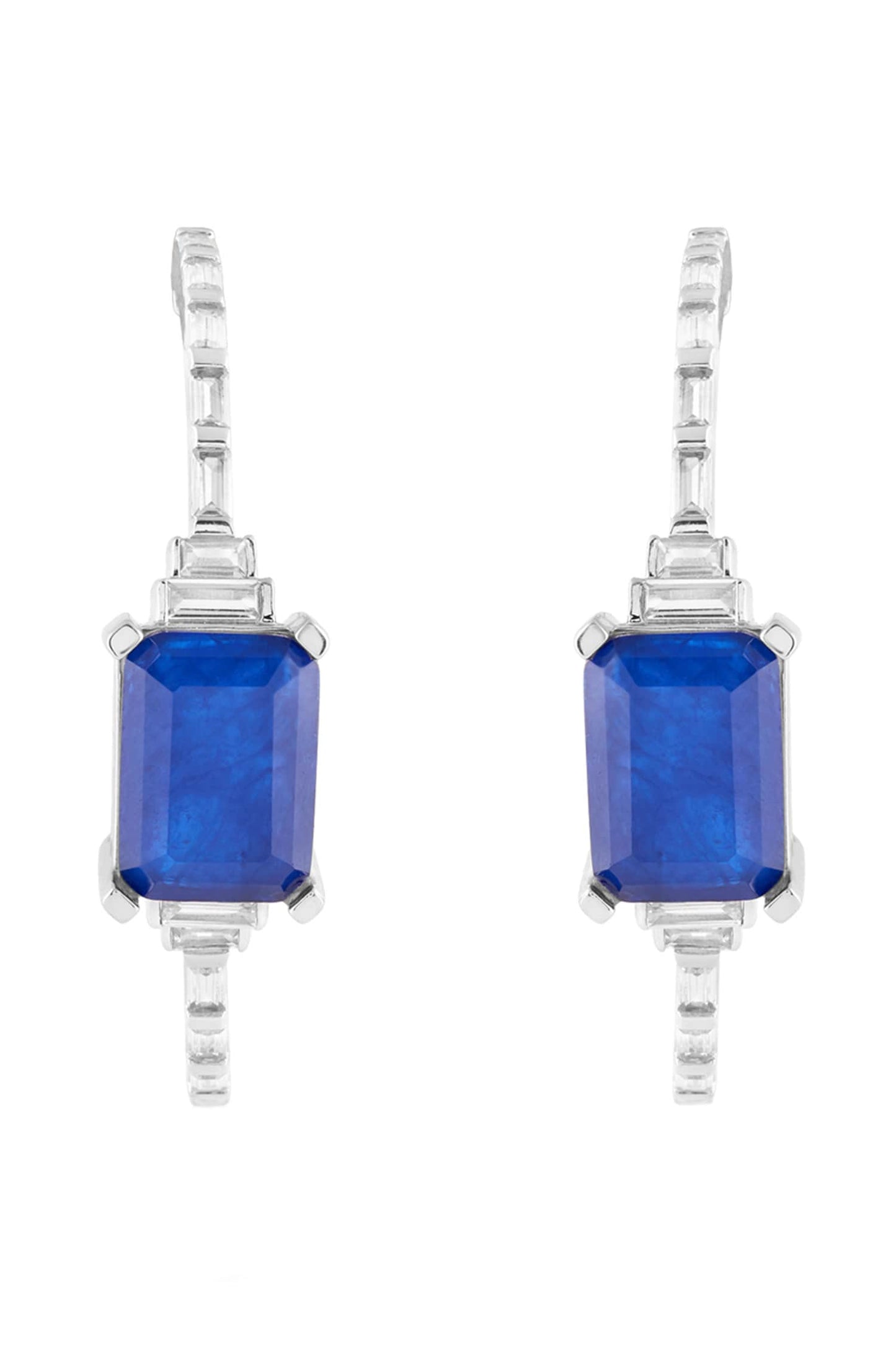 Aureline Sapphire Hoops 