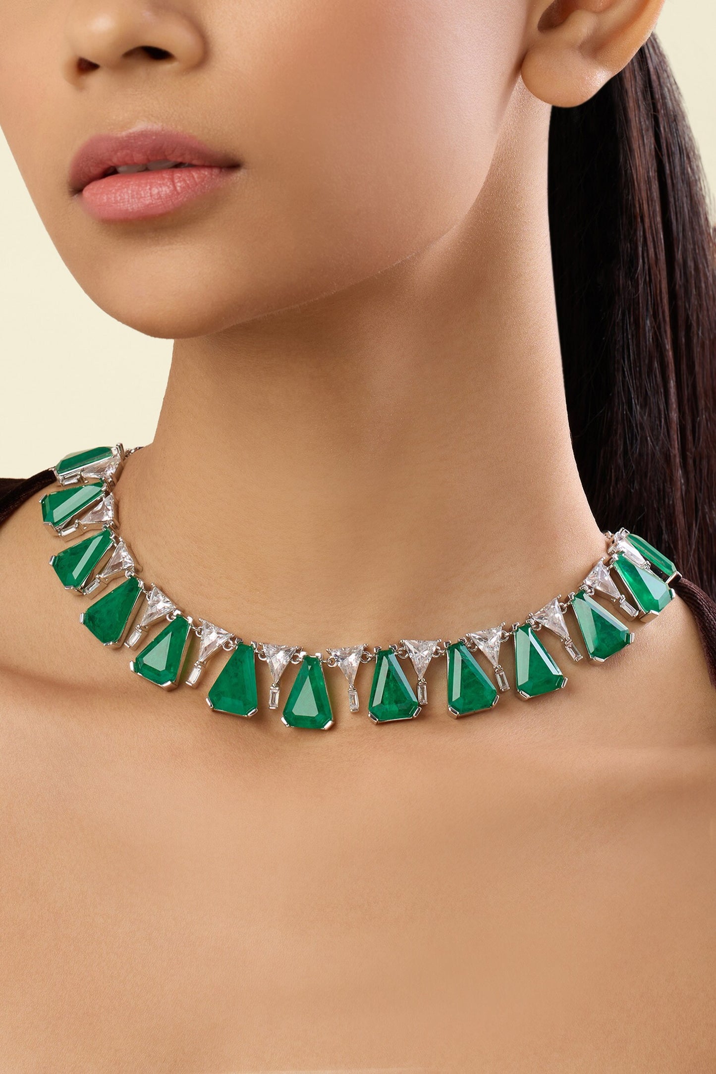 Clara Collar Embellished Choker 