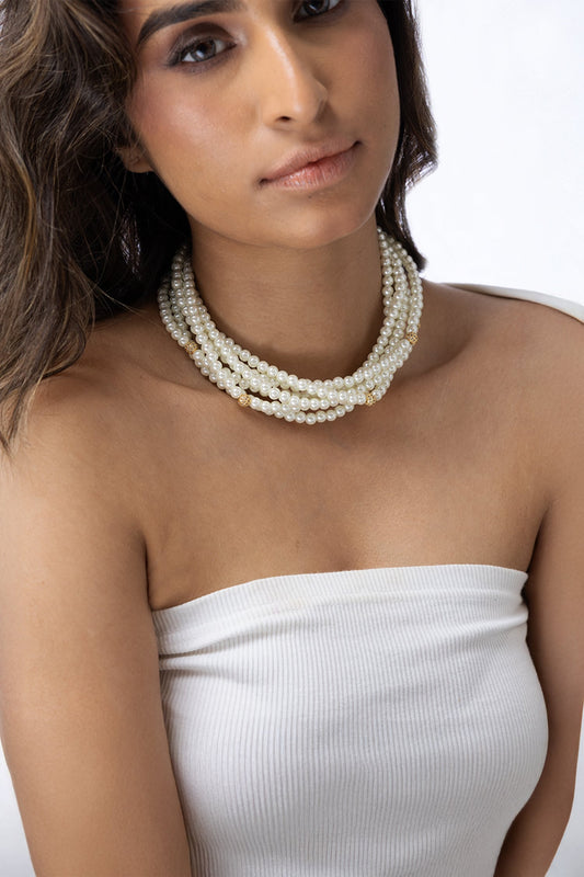 Pearl Twist Necklace 
