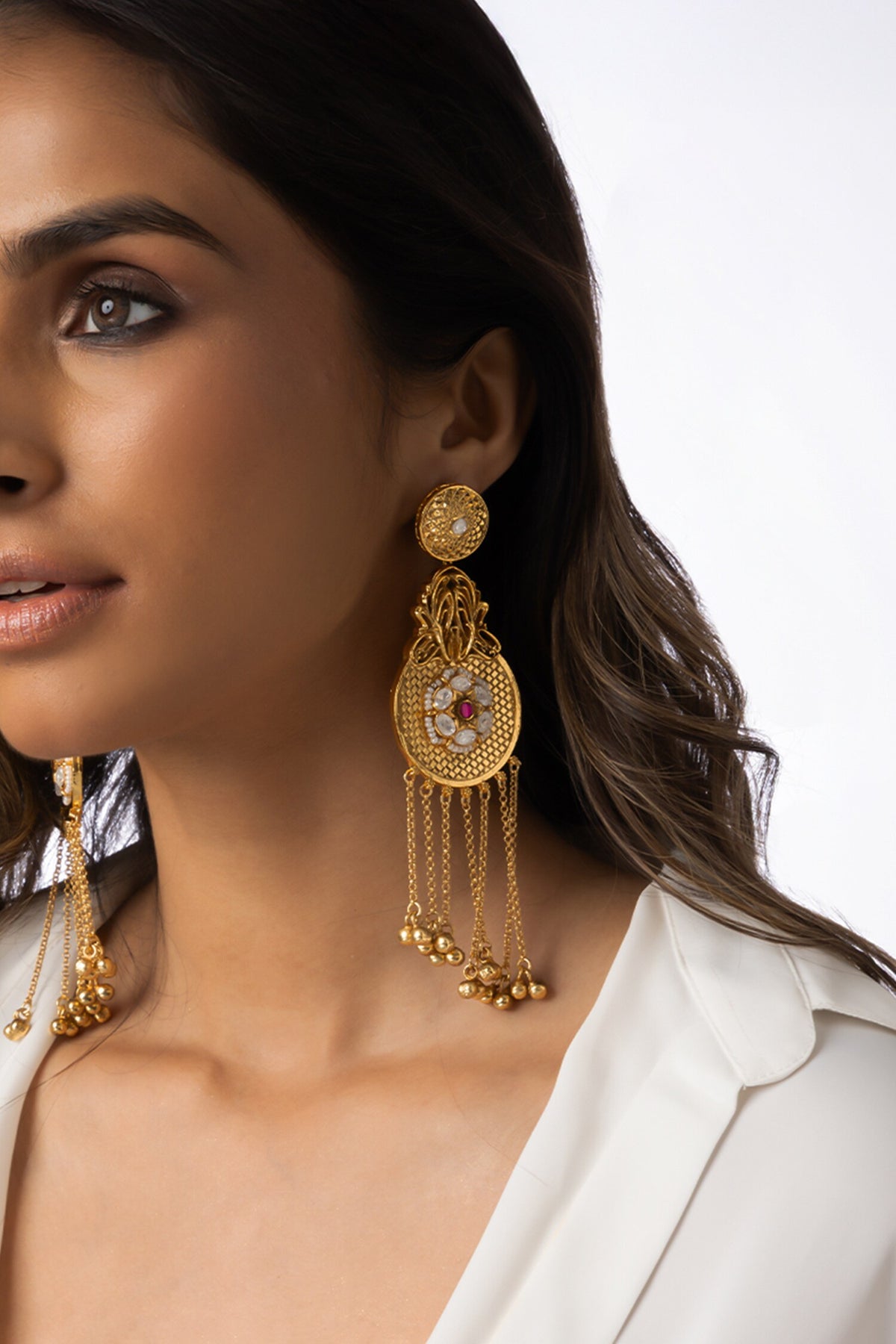 Heritage Chain Drops Earrings 