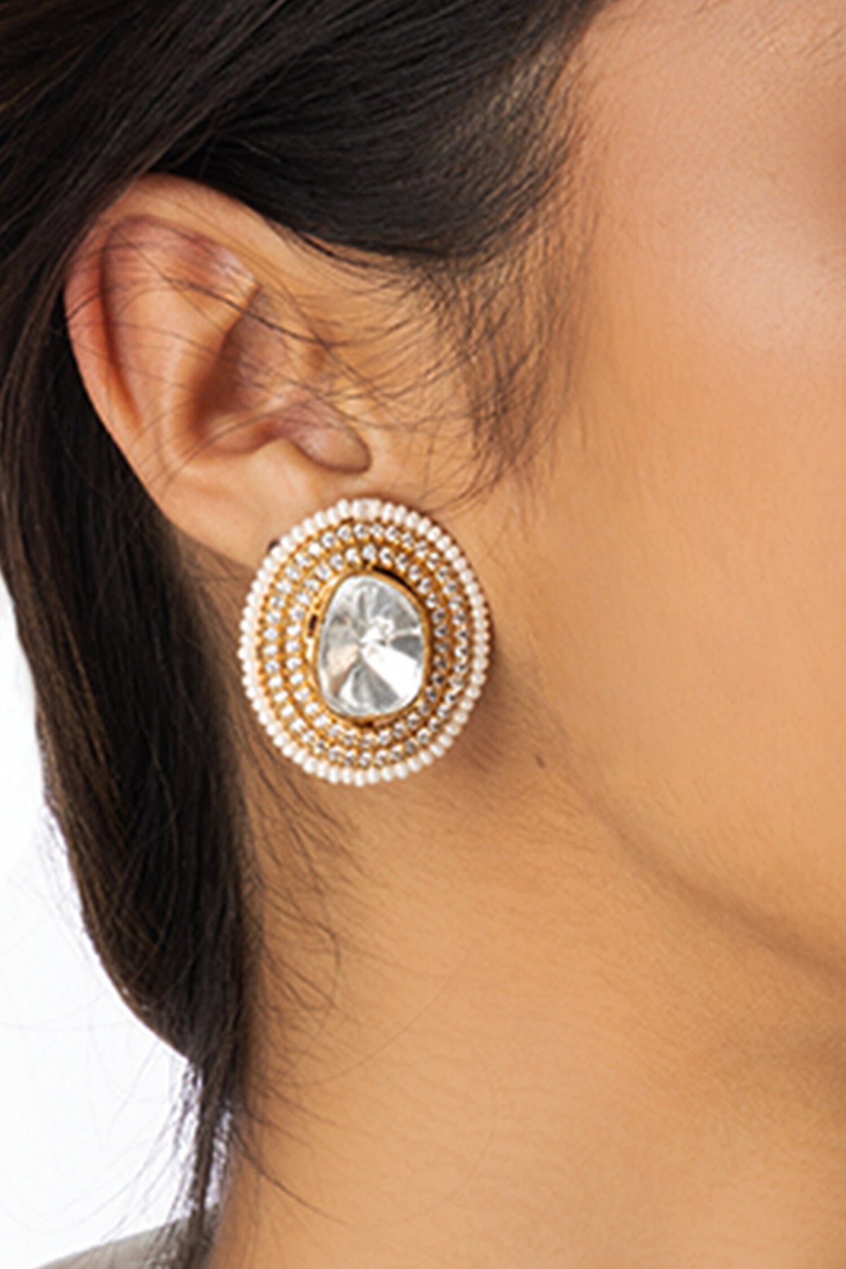Mandala Disc Earrings 