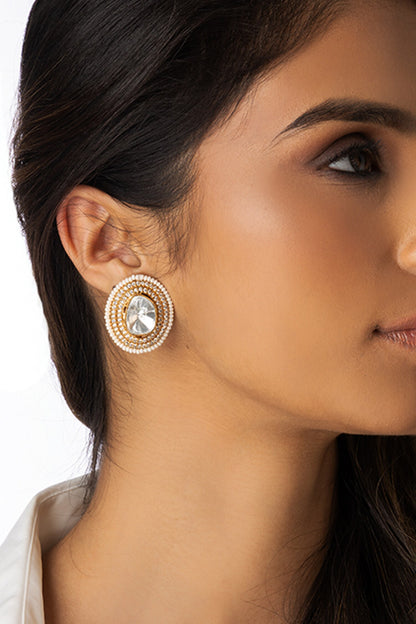 Mandala Disc Earrings 
