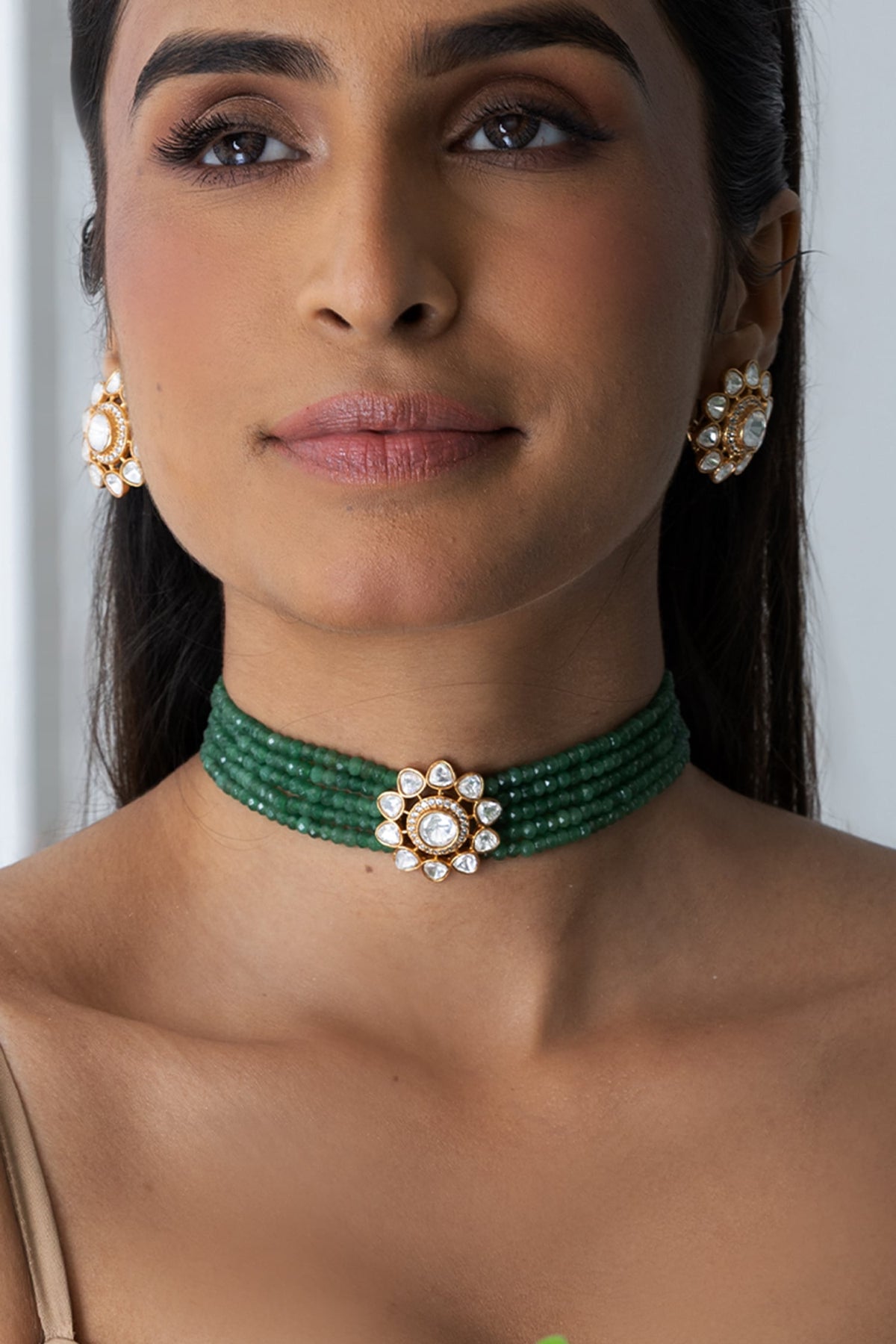 Regal Bloom Necklace Set 