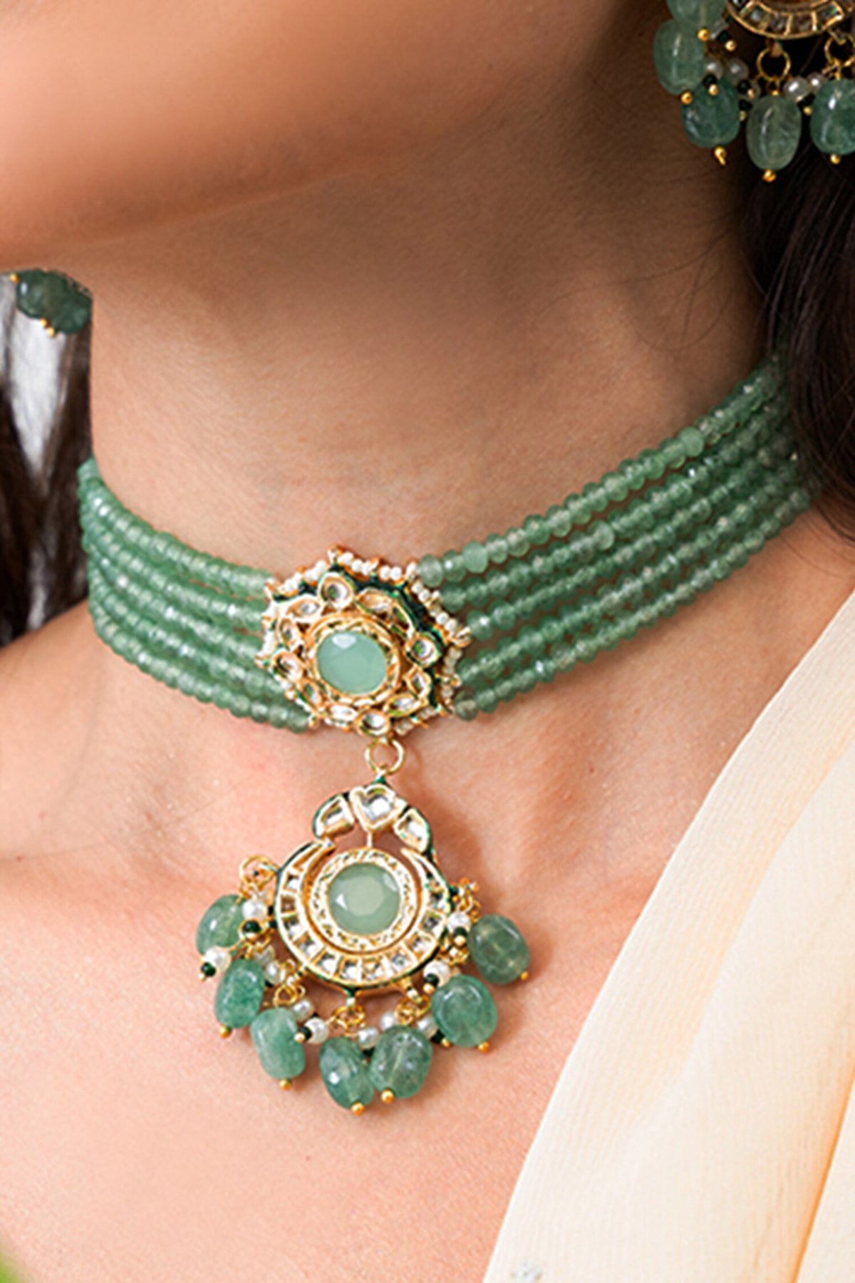 Grandeur Royal Necklace Set 
